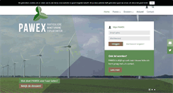 Desktop Screenshot of pawex.nl
